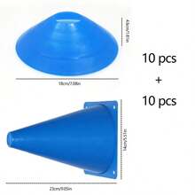 Cọc tiêu giao thông, cọc tiêu hình tam giác, cọc tiêu hình nón kem, cọc tiêu rào chắn đường, cọc tiêu đế tròn, cọc tiêu dùng cho huấn luyện bóng rổ/bóng đá. - Nhiều màu - Xem 14