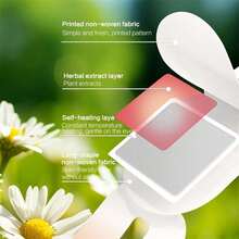 30pcs Chamomile Steam Eye Mask - Relieves Eye Fatigue, Improves Sleep Quality. Self-Heating Sleep Eye Mask, Disposable Hot Compress Eye Patch, Soothes Eyes, Eliminates Dark Circles. Constant Temperature Control, Extra Long Heating Time. Valentine's Day Gift.