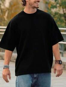 Men T-Shirts - Black - View 2