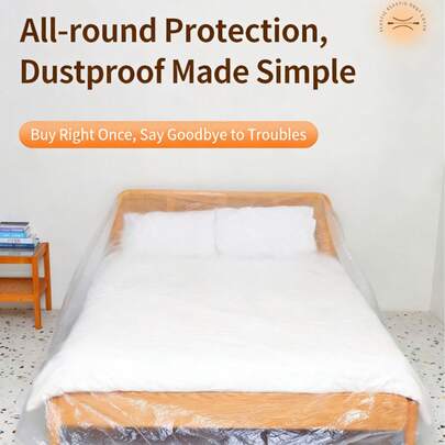 2 件装弹力防尘罩，防水保护罩，适用于多种尺寸（200x220cm/180x200cm/150x200cm/120x200cm | 80x87in/71x79in/59x79in/47x79in），易于套上，不易移位，适用于特大号/大号/单人床、沙发、桌子和家居用品，适合妇女节、旅行必备、婚礼回礼、Y2K 主题、卧室、汽车配件、厨房装饰、家居用品、母亲节礼物、卧室装饰、花园、夏季、海滩、旅行必备、房间装饰、软萌玩具、毕业季等场合。
