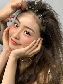 5.5cm 1/5/20/40pcs Fluffy Hair Clips, Professional Metal Hair Clips For Salons, DIY Tools, Hair Styling Accessories