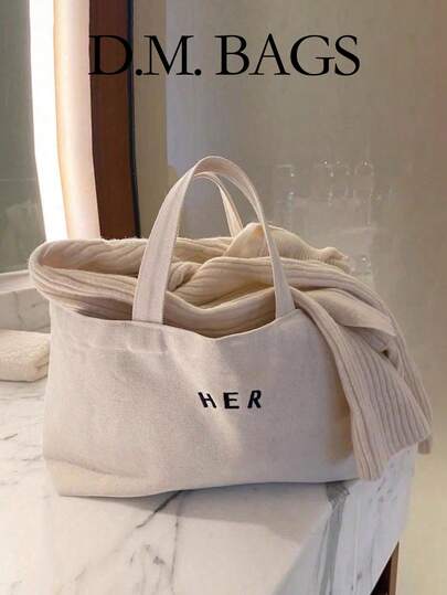 1pc Women's Handbag, Suitable For Daily Commute, Travel, Shopping, And Strolling