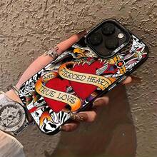 Funda transparente minimalista de Morgan Wallens con música country occidental. Compatible con 17 Pro Max, 17 Air, 16 Pro MAX, 15 Pro Max, 14 Pro, 13 Pro, 12 y 11. Funda personalizada para hombre y mujer. Excelentes regalos para novias, novios y familiares en Navidad y Halloween. - Negro - Ver 4