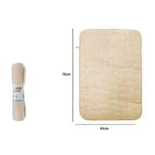 OISE ART STORE Tappeto Tappetino In Tessuto Effetto Sassi Per Arredo Bagno 45 X 70 Cm 79930 - - Multicolore - Visualizzare 2