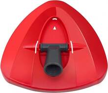 Spin Mop Replacement Head Base Compatible With Oceda EasyWring 1-Tank System Mop Rotating Triangle Mop Head Cover Replacement Rotating Mop Base Plastic Base For Spin Mop Accessories - White - View 1