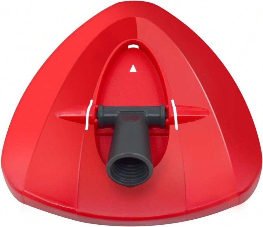 Spin Mop Replacement Head Base Compatible With Oceda EasyWring 1-Tank System Mop Rotating Triangle Mop Head Cover Replacement Rotating Mop Base Plastic Base For Spin Mop Accessories - White - View 1