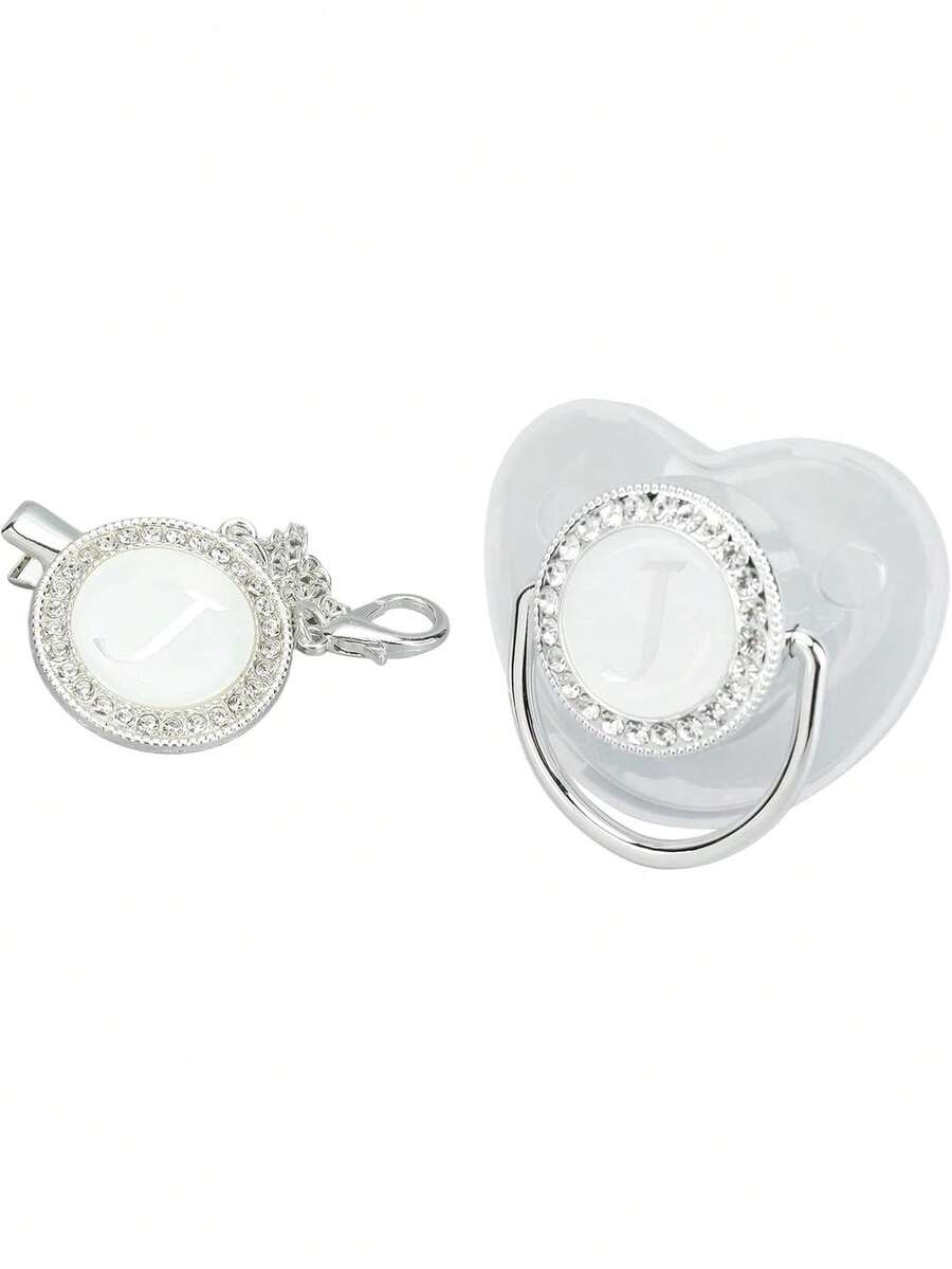 Baby Pacifiers & Accessories - Black and White - View 1