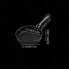 1 Stück Mini Antihaftpfanne, hitzebeständiger Griff, leicht zu reinigen, geeignet für Induktionskochfeld und Gasherd - ideal für jede Mahlzeit und Outdoor-Kochen, perfekt für Frühstück Zuhause, Eierbraten und tägliche Portionsgrößen, großartig für Zuhause, Camping, Picknick, Terrasse, eine praktische Ergänzung für Ihre Küche und Camping-Ausrüstung, perfektes Geschenk für Mama und Oma - Verschiedenfarbig - Übersicht 7