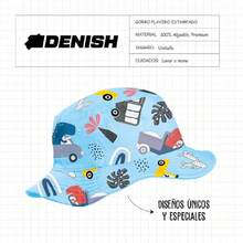 Gorro Infantil 100% Algodón. Sombrero para Niños 4-8 Años con Protección Solar UV UPF 50+, Ajustable y Plegable. para Playa, Paseo, Verano y Actividades al Aire Libre,36984398 - Plateado - Ver 2