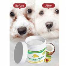 Portable Pet Cleaning Wet Wipes, Pet Tear Stain Cleaning Cleaning Pads For Removing Eye Stains, Suitable For Both Cats And Dogs