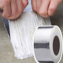 3 metros/5m/10m Cinta selladora impermeable de butilo, cinta de aluminio mejorada, de gran resistencia, adecuada para reparación de autocaravanas, toldos, ventanas, vidrio y reparación de fugas en techos de goma EPDM, barcos y sellado de tuberías, cinta de aluminio impermeable de goma, resistente al calor y al frío, sellado perfecto para fugas - Multicolor - Ver 1