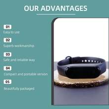 1pc Classic Electronic Mosquito Repellent Watch, Physical Mosquito Repellent, Outdoor Activity , Silent Office Mosquito Repellent Device, Electronic Mosquito Repellent Device, Men's Sports , Women's Fashion Mosquito Repellent Watch, Suitable For Home, Gathering, Walking, Adjustable Size, Easy And Comfortable To Wear, Great Gift For Family, Unisex - Black - View 4