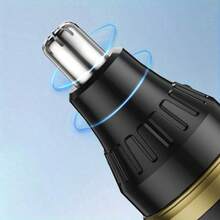 500mAh USB充电式电动鼻毛修剪器，无痛去除鼻毛、耳毛、眉毛和面部毛发，男女通用