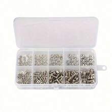 320Pcs Screws An Head Screws Nuts Bolts Assortment Kit M2 M2.5 M3 M4 M5 Metic Nut And Bolt Assortment - Multicolor - View 7