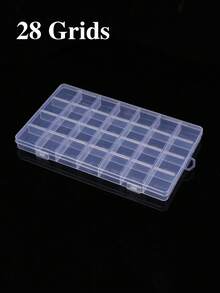 1 hộp đựng đồ bằng nhựa trong suốt đa năng, hộp đựng trang sức ba tầng có thể tháo rời, hộp đựng đồ thủ công mỹ nghệ, dùng để đựng bông tai, nhẫn, dây chuyền, trang sức, mỹ phẩm, phụ kiện tóc, dụng cụ làm móng, phụ kiện móng tay, đồ trang trí và bảo quản trang sức, các vật dụng nhỏ hoặc đồ lặt vặt để sắp xếp bàn làm việc, quà tặng cho phụ nữ, quà tặng du lịch - Trong sáng - Xem 10