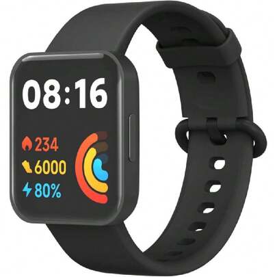 Correa para Xiaomi Mi Watch 2 Lite/Redmi Watch 2 Lite, Pulsera de Silicona Colorida de Repuesto para Hombre y Mujer, Negro,36989238