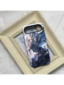 Un luchador de anime versátil con cabello blanco, funda 2 en 1 mate escarchada - Textura de alta calidad + agarre antideslizante |   Compatible con iPhone 11/12/13/14/15/16/17/Plus/Pro/Pro Max |   Regalo Elegante para Amigos, funda de teléfono anime, phone case, regalo de Navidad navideño Christmas para gamers - Blanco - Ver 9