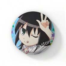 58mm 新款趣味动漫《丧女》黑木智子后室徽章胸针，动漫抱枕胸针，包包配饰装饰，朋友礼物，圣诞风格 - 58 mm - 查看 28