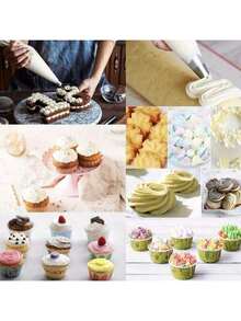 一次性裱花袋，蛋糕装饰必备烘焙工具，适用于裱花、饼干及其他厨房用品