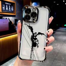 Funda de teléfono de la película popular para 17 16 15 14 13 12 11 Pro X XR XS 8 Plus, a prueba de golpes, transparente y suave. - Colores mixtos - Ver 2