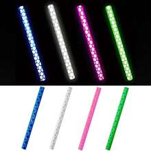 12 Clips Reflectantes para Rayos de Bicicleta Ultra Brillante 360º - Rosa - Ver 3