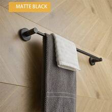 Giá treo khăn tắm bằng thép không gỉ có thể điều chỉnh - Chắc chắn và bền bỉ, dễ lắp đặt, thiết kế treo tường đa chức năng, kiểu dáng hiện đại. Phù hợp với phòng tắm hiện đại, môi trường kiểu khách sạn, có thể dùng làm giá treo khăn tắm, giá treo khăn bếp, giá đựng giấy vệ sinh hoặc giá treo khăn trong tủ. Một món quà thiết thực cho phụ kiện trang trí nhà cửa và giải pháp lưu trữ trong phòng tắm, cũng thích hợp làm phụ kiện phòng tắm di động khi đi du lịch. - Nhiều màu - Xem 6