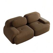 Sofas & Couches - Brown + Corduroy + 2 Seat - View 8