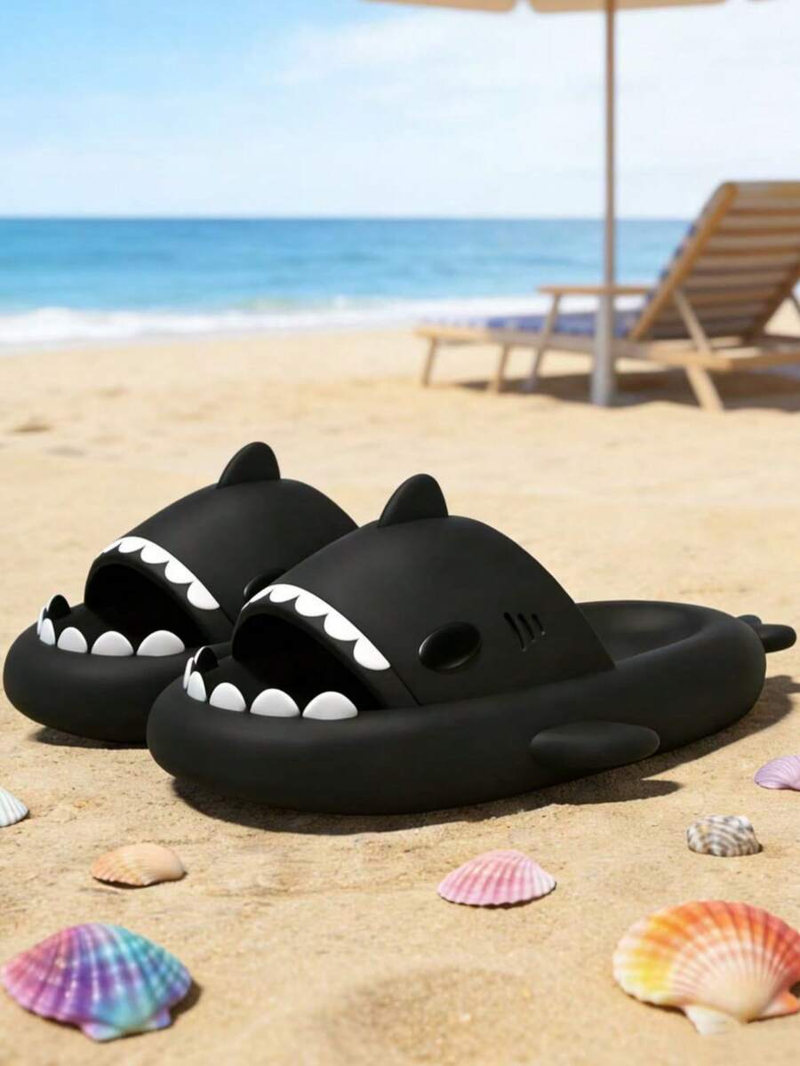 Men's Plaid Pattern Slippers, Minimalist & Fashionable Men's Slippers, Home Slippers, Bathroom Slippers, Indoor Slippers, Bathroom Sandals, Extremely Comfortable, Thick Sole, Easy To Clean - Black - View 1