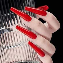 7.5ml Classic True Red Gel Nail Polish No.059, Bright Sexy Red Color, Best For Christmas Valentine's Wedding Nails - Red - View 7