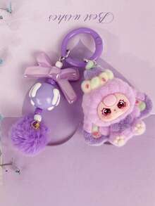 时尚可爱的钥匙扣,迷你卡通3D装饰吊坠,派对礼品,生日礼物玩具,装饰品,手机或包包装饰惊喜礼物,卡通背包挂件,汽车钥匙扣配件,包包挂件,新娘派对钥匙扣,毕业典礼礼物,情人节礼物,母亲节礼物,圣诞节礼物,万圣节礼物,感恩节礼物。 - 彩色 - 查看 5