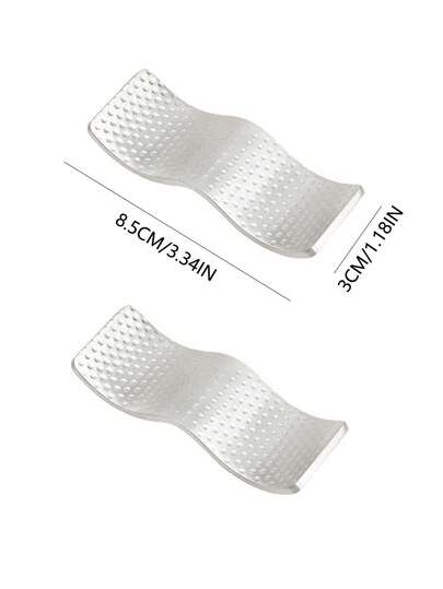 1pc/2pcs Stainless Steel Chopstick Holder, Multi-Functional Cutlery Rack, Available In Various Sizes And Colors, Suitable For Home Kitchen, Dining Table, And Restaurant