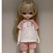 1/6比例BJD娃娃服装，可爱迷人的校园/学校风格 - 彩色 - 查看 7