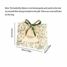 Gift Bags, Handled Gift Bags With Bow Handles, Tote Bags For Christmas, New Year, Party, Wedding Gifts - Elegant Holiday Packaging For Gifts And Decorations, Christmas Gift Bags, Party Gift Bags, Durable Holiday Bags - Multicolor - View 6