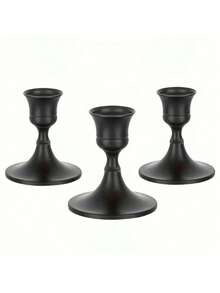 3/6/12/36pcs Metal Candle Holders - Elegant Tapered Candle Stands For Dinner, Wedding, Anniversary, Home & Hotel Decor - Multipurpose Party & Home Themed Installations, Ideal Dining Table Centerpiece And Gift - Candles Not Included - 彩色 - 查看 18