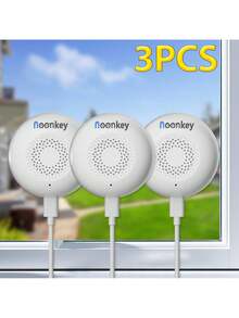 3Pack 2K Wireless Window Camera, 5GHz&2.4GHz WiFi Indoor Cameras For Home Security W/ ChroMax Al Color Night Vision,Person,Pet,Vehicle & Motion Detection,24/7 Recording,Easy & Quick Install, Indoor Surveillance, Vehicle Detection, Sleek Design, - trắng - Xem 7