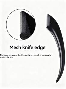 一套三把男士安全剃须刀，专为精细修剪胡须而设计。可水洗重复使用。适合男士日常修剪胡须，也适合女士修眉。助您打造完美胡须造型。节日、生日、情人节送礼佳品。 - 鬍鬚刮 - 查看 4