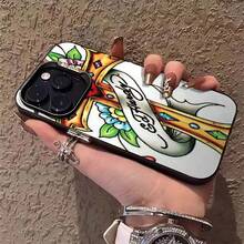 Funda para teléfono con temática de música country occidental de Morgan Wallens. Funda para teléfono compatible con 17 Pro Max, 17 Air, 16 Pro MAX, 15 Pro Max, 14 Pro, 13 Pro, 12 y 11. Funda personalizada para hombre y mujer. Excelentes regalos para novias, novios y familiares en Navidad y Halloween. - Negro - Ver 2