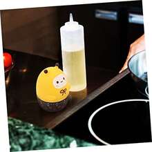 ABOOFAN 2 Piezas Temporizador recordatorio de Cuenta Regresiva Reloj cronometrador Egg Timer Herramienta de temporización recordatorio de de cocción Suministro para Hornear AbS - Amarillo - Ver 7