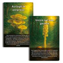 Italian Oracle Cards, Mushroom Wisdom Oracle Deck, Inner Clarity, Self Reflection And Future Fate, 12*8cm, Gaming Gift, Tarot Cards - Multicolor - View 3