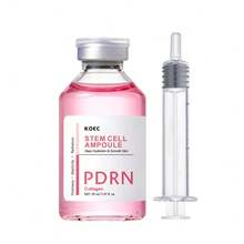 KOEC PDRN Collagen Stem Cell Ampoule, Smooth Nourishing Moisturizing Essence, Moisturizing Facial Serum, Can Be Used With Or Without Microneedling Therapy | Korean Skincare - PDRN COLLAGEN STEM CELL AMPOULE - 查看 6
