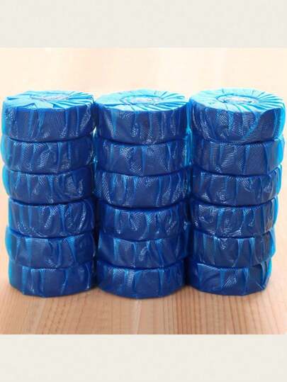 20 pastillas de limpieza para inodoro, limpiador automático de inodoro con funciones desodorizantes y desincrustantes, pastillas de limpieza de inodoro de larga duración, que utilizan tecnología de liberación continua para eliminar manchas resistentes