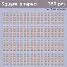 360/240/120/80pcs Refill Round Nose Strips, Suitable For Sports And Daily Use, Designed To Increase Oxygen Intake, Reduce Snoring, And Improve Sleep Quality. Nose Dilators/Magnetic Nose Strips Are Sweat-Proof And Battery-Free - 彩色 - 查看 8