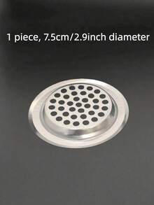 1-4pcs Stainless Steel Sink Drain Strainer Kit, Hair Catcher Stopper - Universal Anti Clog Cover For Bath Tub, Shower, Kitchen Sink, Easy Install Home Essential - Multicolor - View 7