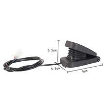 Electric Tricycle Electric Scooter Foot Pedal Gas Valve Gas Pedal Electric Car Gas Pedal Speed Control Bicycle Kit With Sticker