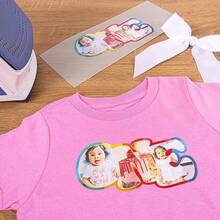 SISER EasyColor DTV - Hojas de 8.4 x 12.54 cms vinilo de transferencia térmica compatible con impresoras de inyección de tinta 10 hojas - Blanco - Ver 6