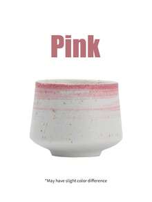 1pc Ceramic Coffee Cup, Hand Drip Coffee Sharing Cup, Latte Cup, Minimalist Single Set - Multicolor - View 12