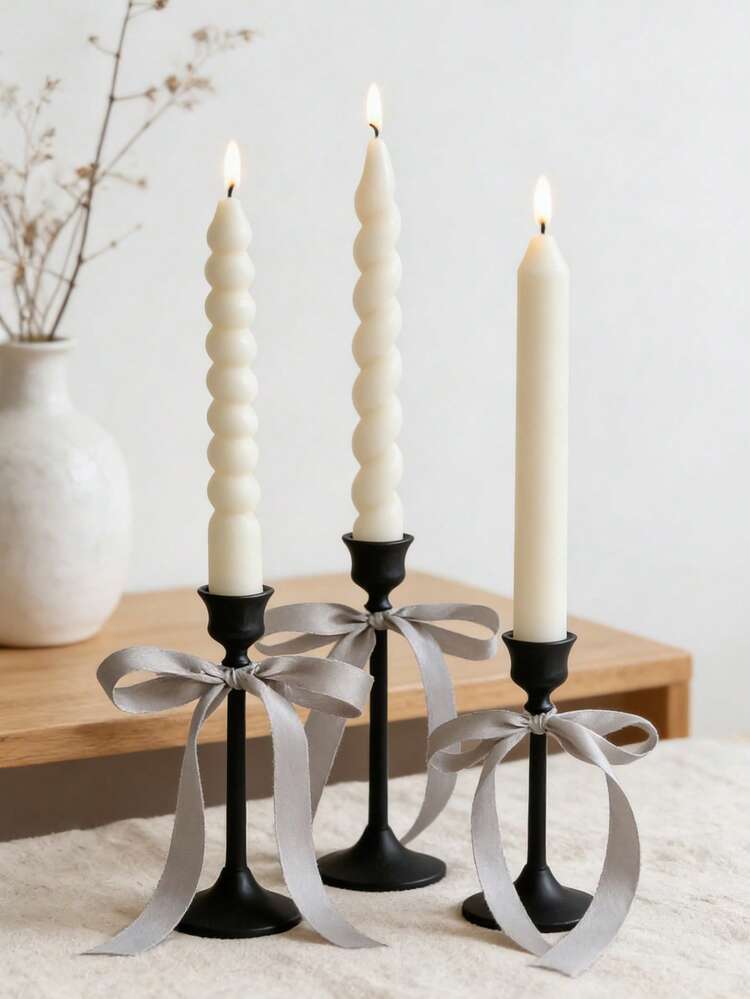 1 pieza Molde de silicona para velas rayadas 3D delgadas - Multiusos, adecuado para resina epoxi/yeso, decoración del hogar para primavera/boda/Día de San Valentín/días festivos - Blanco - Añade 2