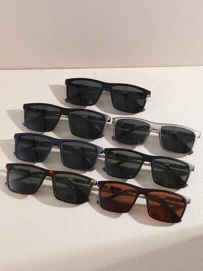 1副男士休闲时尚眼镜，适合所有季节