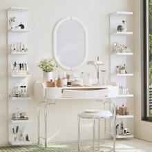 Versatile 7 Tier Wall Shelf Unit,White Lack Wall Shelf - 白色 - 查看 8