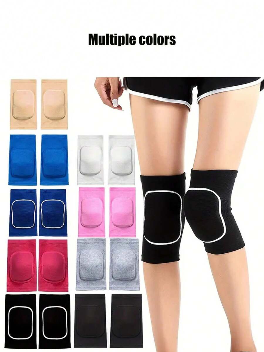 Miếng bảo vệ đầu gối thể thao, miếng đệm đầu gối bằng xốp chống trượt, thoáng khí và thoải mái, phù hợp cho khiêu vũ, trượt băng, bóng đá, bóng rổ, bóng chuyền và các môn thể thao khác, giữ ấm và bảo vệ đầu gối, dùng được cho cả nam và nữ, băng giảm sốc, phù hợp cho đi bộ đường dài ngoài trời, đạp xe, bóng đá, bóng rổ, chạy bộ, khiêu vũ, yoga, quần vợt, leo núi, đấu vật và các môn thể thao khác, miếng đệm đầu gối thoáng khí và chống trượt ôm sát. - Nhiều màu - Xem 1